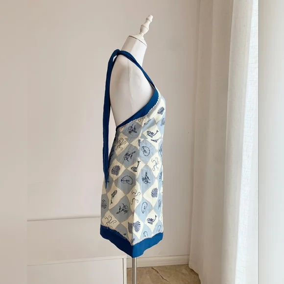 Alemais Pia printed linen minidress - Picture 8 of 13